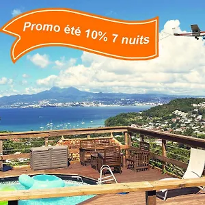 Appartement Piscine Et Vue - F2 Cosy - Anse A L'ane, 3-ilets - 5 Min, Les Trois-Ilets
